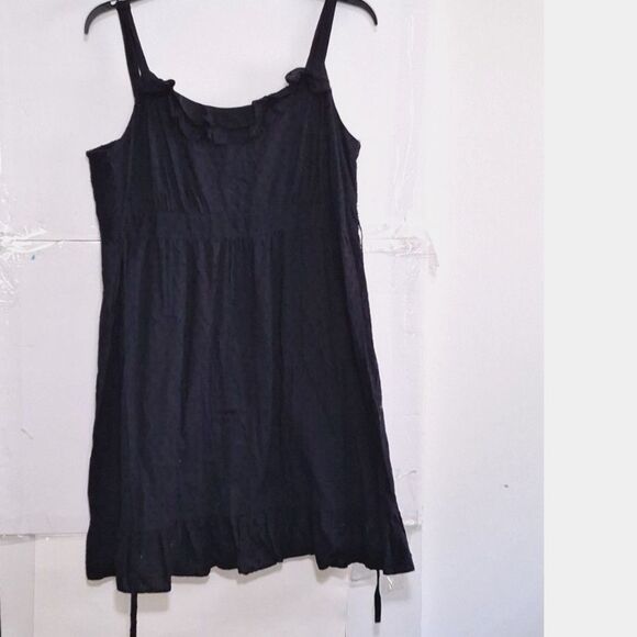 A Pure Energy Women's Sundress Plus Sized Baby Doll Peasant Frilly Whimsigoth 2 - Picture 1 of 8